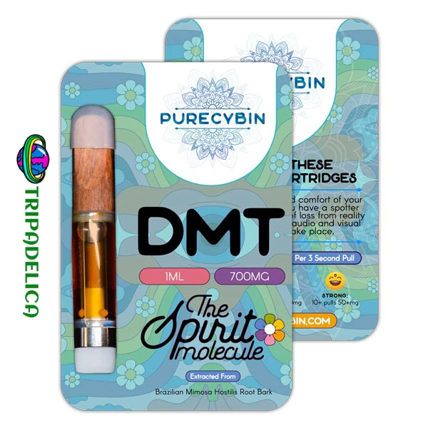 DMT 1ml Purecybin – 700mg DMT.How DMT vape works. The Vaping DMT product makes it much more convenient when compared to actually lighting it up and smoking it. These product is known to induce mystical feelings and experiences.